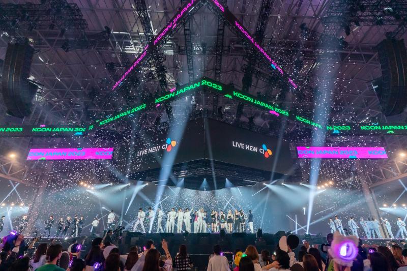 世界最大級のKカルチャーフェスティバル『KCON JAPAN 2023』開催史上歴代最多の12.3万の観客が熱狂！