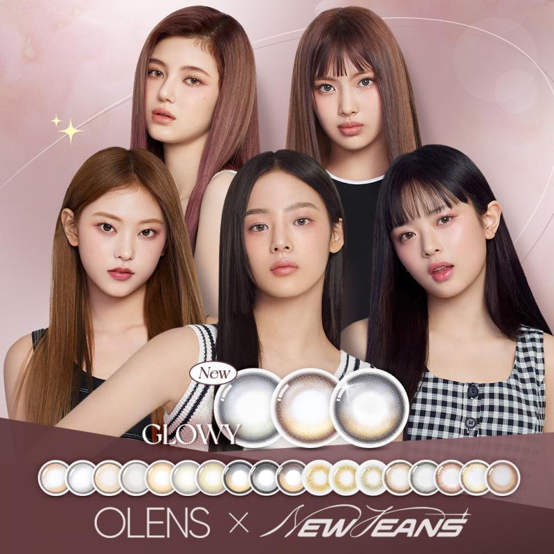 韓国No.1*カラコン『OLENS(オーレンズ)』の大人気水光レンズシリーズ Glowyの新色が予約販売開始！