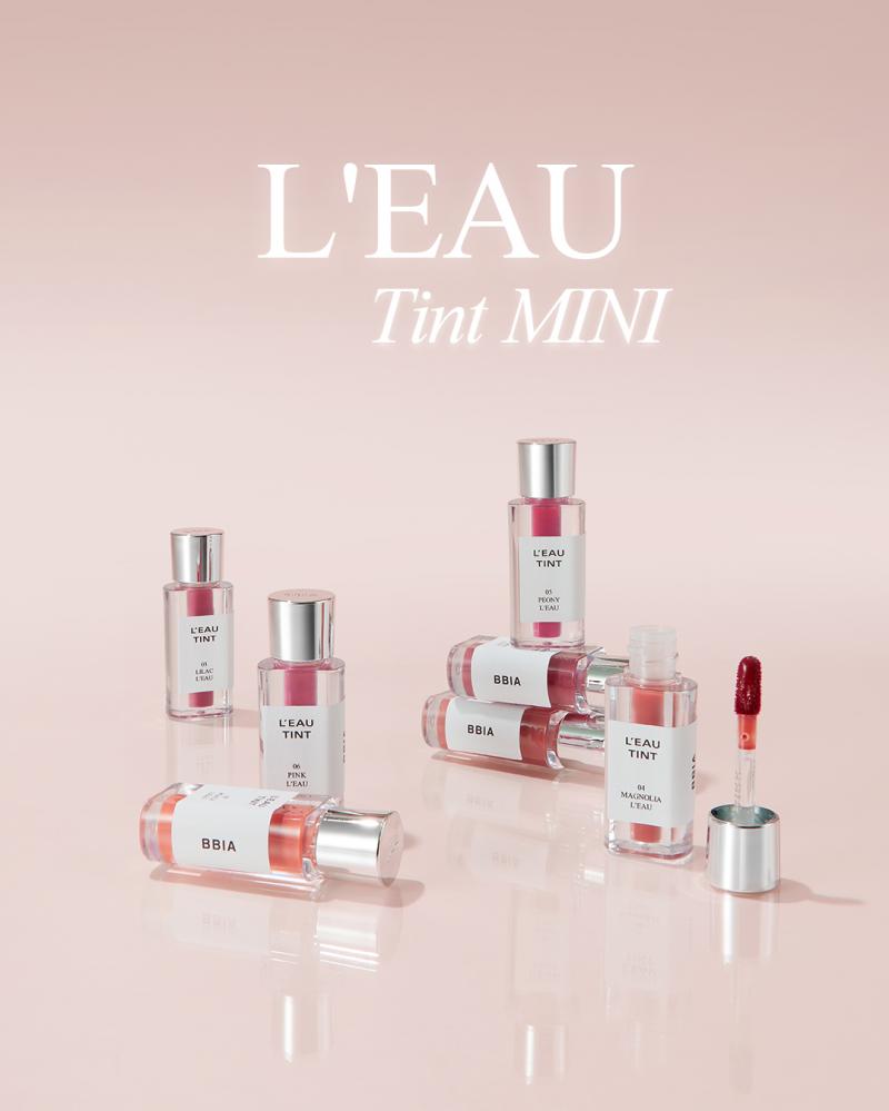 韓国コスメブランド BBIA からローティントがミニサイズになって新登場「L'EAU TINT MINI」日本先行発売！
