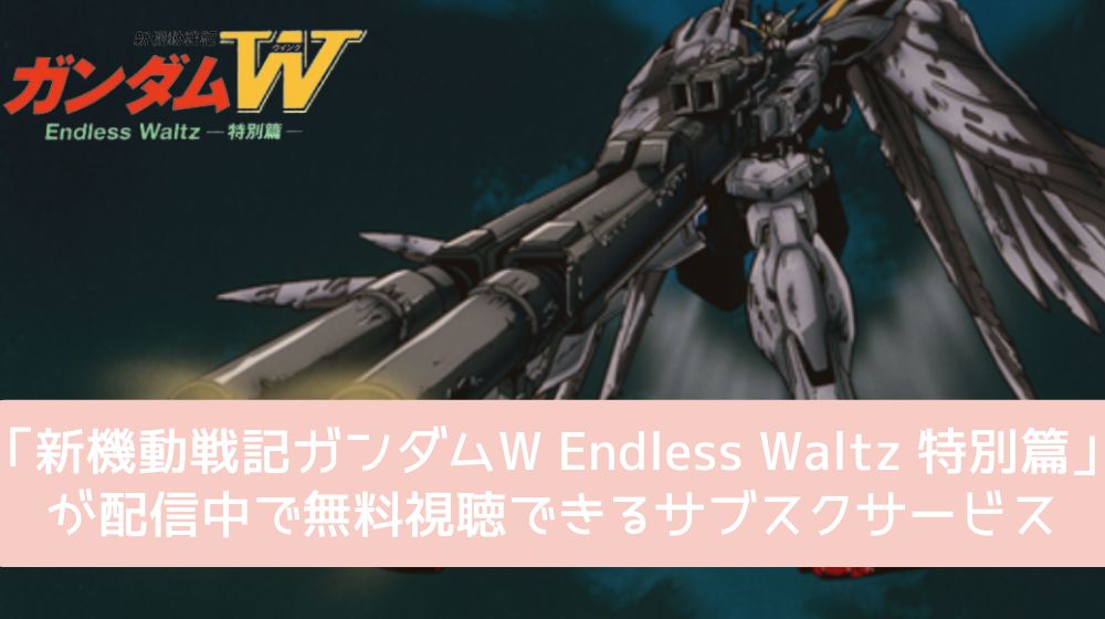 新機動戦記ガンダムW Endless Waltz 特別篇 配信